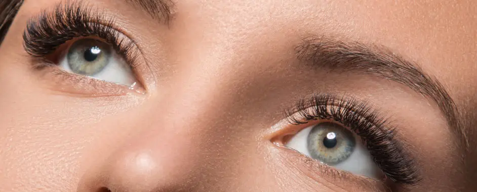 After eyelash extension treatment at SangKent Beauty House featuring fuller, longer, and natural-looking lash extensions.